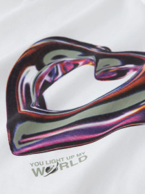 NAME IT T-shirt Donela Bright White